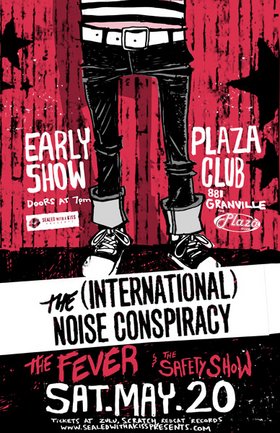 The (International) Noise Conspiracy, The Fever - New York, The Safety Show @ Plaza Club May 20 2006 - May 8th @ Plaza Club