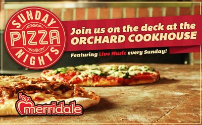 Sunday Pizza Nights: Rockland Moran @ Merridale Cidery & Distillery Sep 11 2016 - May 6th @ Merridale Cidery & Distillery