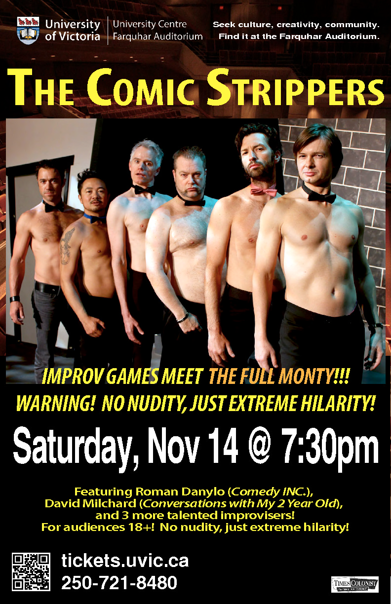 The Comic Strippers: Roman Danylo @ The Farquhar at UVic Nov 14 2015 - Jun 9th @ The Farquhar at UVic