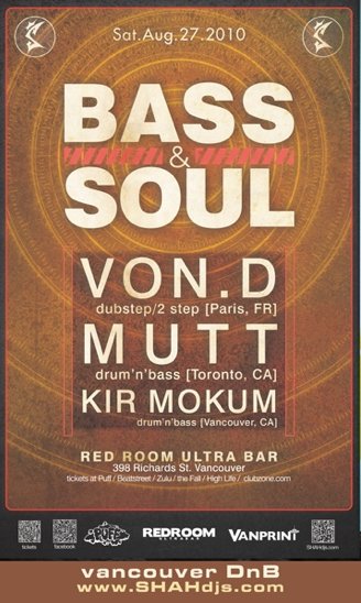 Mutt & Von-D  @ The Red Room Aug 27 2011 - Jun 19th @ The Red Room