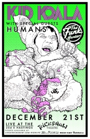 CANCELLED CANCELLED: Kid Koala, The Funk Hunters @ Rickshaw Theatre - Dec 21, 2011