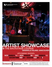 FUSIONpresents The Artist Showcase @ The Backstage Lounge: The FP BAND @ Backstage Lounge Nov 14 2011 - Jun 12th @ Backstage Lounge