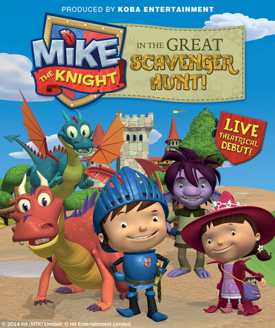Mike the Knight In the Great Scavenger Hunt @ Cowichan Performing Arts Centre Feb 16 2015 - Jun 4th @ Cowichan Performing Arts Centre