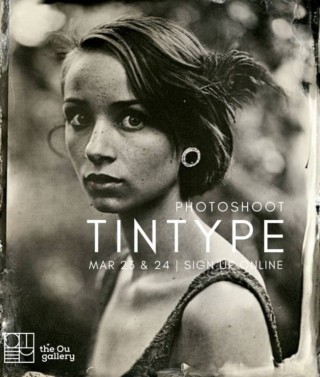 Tintype Photoshoot: Tekoa Predika, Michelle Rainey @ The Ou Gallery Mar 23 2018 - Jun 7th @ The Ou Gallery