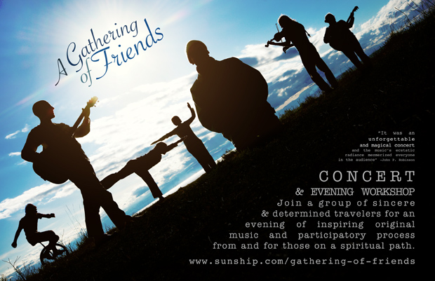 A Gathering of Friends &ndash; concert & evening workshop @ Church Of Truth Mar 24 2013 - Jun 13th @ Church Of Truth