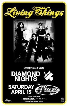 Living Things, Diamond Nights, The Adored @ Plaza Club - Apr 15, 2006