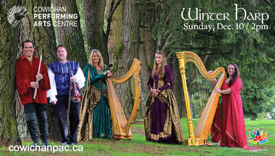Winter Harp @ Cowichan Performing Arts Centre Dec 10 2017 - Jun 4th @ Cowichan Performing Arts Centre