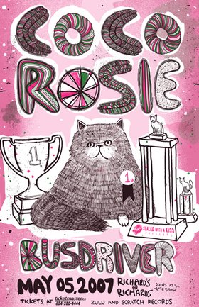 Coco Rosie, Busdriver, Tez @ Richard's On Richards Dec 31 1969 - May 1st @ Richard's On Richards
