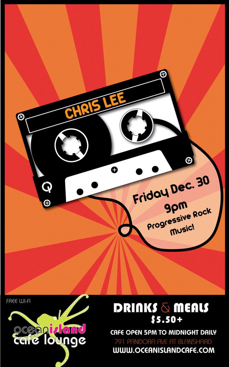 Chris Lee @ Ocean Island Lounge - Dec 30, 2011