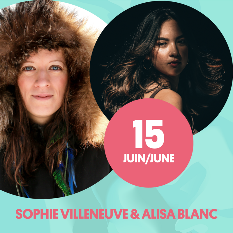 Sophie Villeneuve, Alisa Blanc @ Studio 16 - 1551 West 7th Avenue Vancouver Jun 15 2018 - May 7th @ Studio 16 - 1551 West 7th Avenue Vancouver