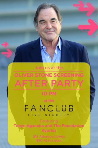 OLIVER STONE AFTER PARTY: Tonye Aganaba and The Foundations, Kyprios @ Vancouver FanClub Jun 14 2014 - May 8th @ Vancouver FanClub