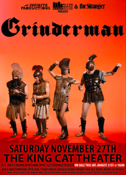 GRINDERMAN, Armen Ra @ King Cat Theater Nov 27 2010 - May 6th @ King Cat Theater