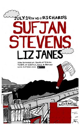 Sufjan Stevens, Liz Janes @ Richard's On Richards Jul 24 2005 - May 15th @ Richard's On Richards