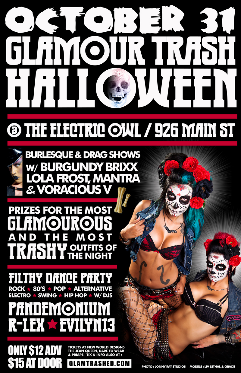 Burgundy Brixx , Voracious V, Lola Frost, Mantra @ Electric Owl Oct 31 2012 - May 10th @ Electric Owl