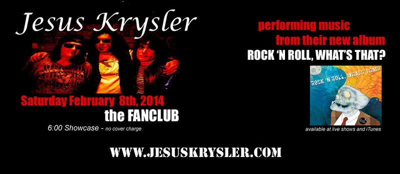 Jesus Krysler @ Vancouver FanClub Feb 8 2014 - May 6th @ Vancouver FanClub