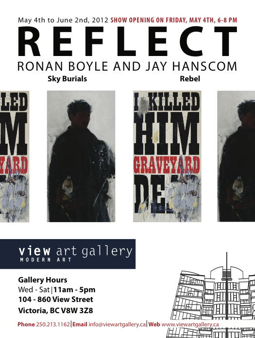 REFLECT: Ronan Boyle & Jay Hanscom @ View Art Gallery May 4 2012 - Jul 29th @ View Art Gallery