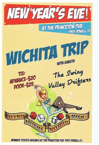 Wichita Trip, The Swing Valley Drifters @ Princeton Pub Dec 31 2011 - May 7th @ Princeton Pub
