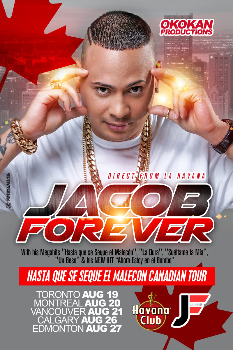 JACOB FOREVER [VANCOUVER DEBUT] @ The Red Room Aug 21 2016 - Jun 24th @ The Red Room