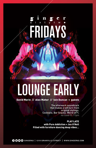 Alex Maher @ Ginger 62 Sep 13 2013 - May 8th @ Ginger 62