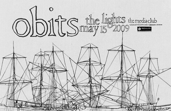 Obits, The Lights [Bellingham] @ The Media Club Dec 31 1969 - May 7th @ The Media Club