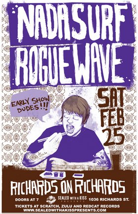 Nada Surf and Rogue Wave, Nada Surf, Rogue Wave @ Richard's On Richards Feb 25 2006 - May 21st @ Richard's On Richards