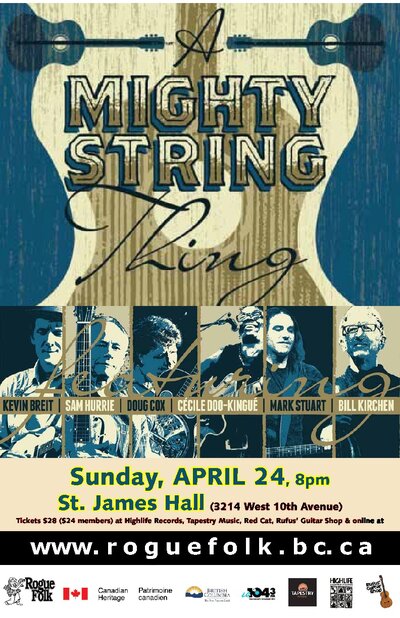 Mighty String Thing @ St. James Community Hall Apr 24 2016 - Jun 17th @ St. James Community Hall