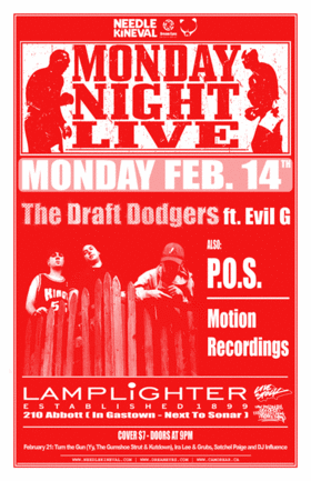 The Mole, Ancient Myth, Tyconichi, Tang Li Wheebs @ The Lamplighter Feb 14 2005 - Jul 14th @ The Lamplighter