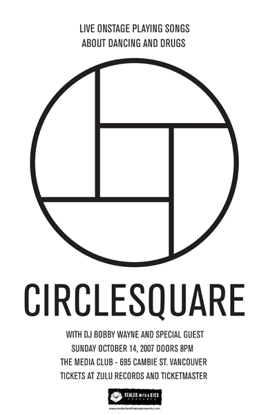 Circlesquare, DJ Bobby Wayne @ The Media Club Oct 14 2007 - May 8th @ The Media Club