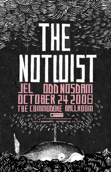The Notwist, Jel, Odd Nosdam @ The Commodore Ballroom Oct 24 2008 - May 8th @ The Commodore Ballroom