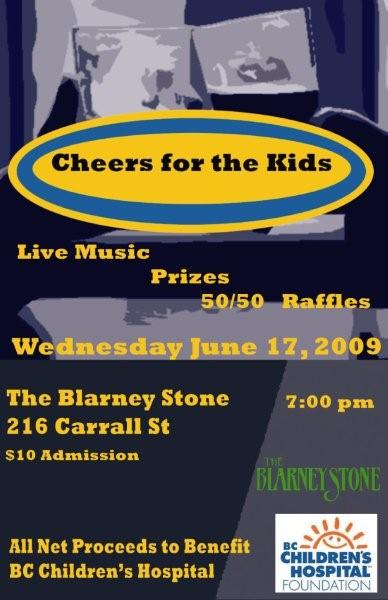 Cheers for the Kids: Killarney @ Blarney Stone Jun 17 2009 - Jun 5th @ Blarney Stone