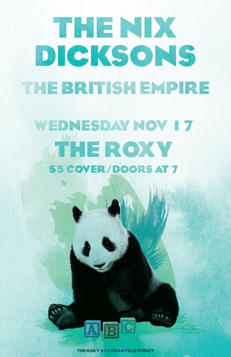 The Nix Dicksons, The British Empire @ The Roxy - Nov 17, 2010