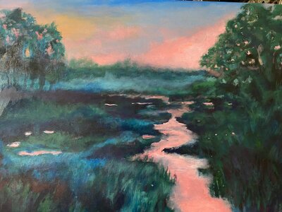 Crimson Sunset by 
Shannon Holms