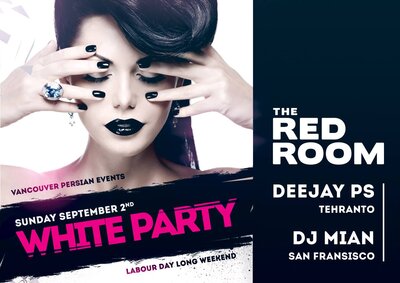Labour Day Long weekend White Party! @ The Red Room Sep 2 2018 - Jun 18th @ The Red Room
