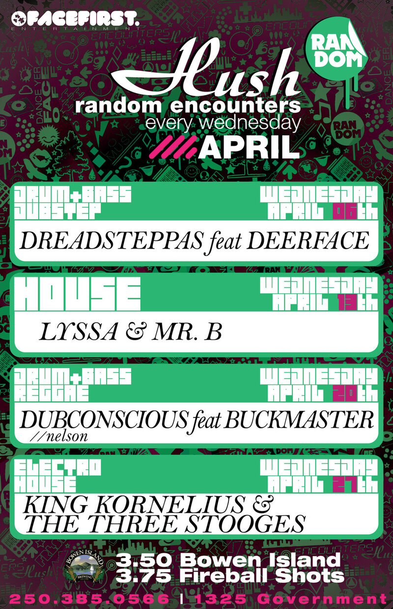 LONG LIVE HOUSE MUSIC!: Lyssa, MR. B @ Hush Apr 13 2011 - May 12th @ Hush
