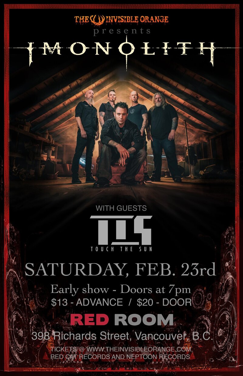 Imonolith, Touch The Sun @ The Red Room Feb 23 2019 - Jun 17th @ The Red Room