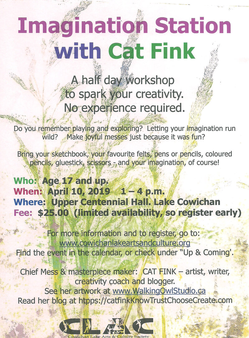 Imagination Station: Cat Fink @ Centennial Hall - Apr 10, 2019