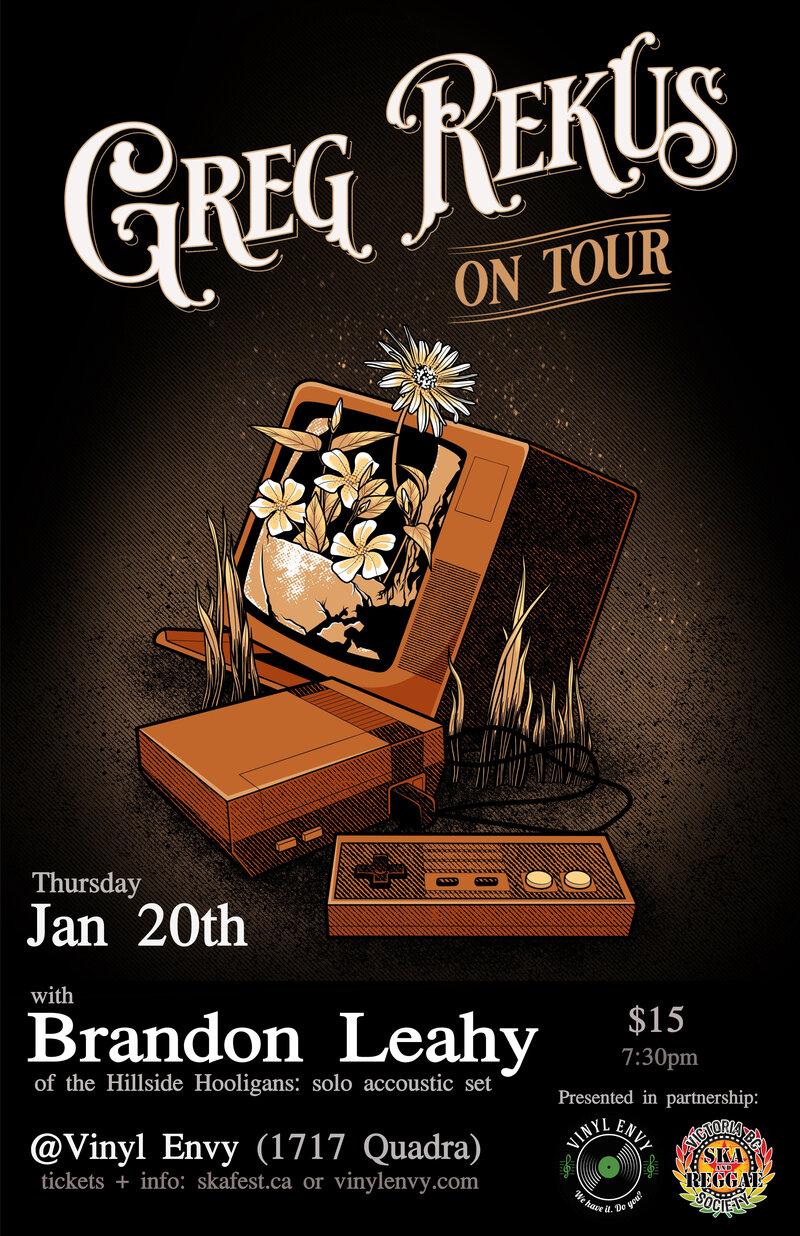 Greg Rekus, Brandon Leahy @ Vinyl Envy Jan 20 2022 - May 6th @ Vinyl Envy