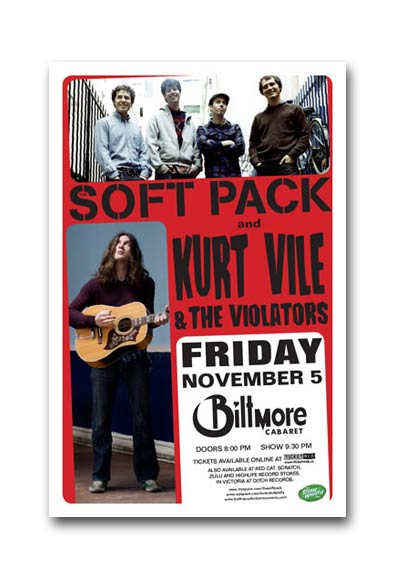The Soft Pack, Kurt Vile and The Violators @ The Biltmore Cabaret Nov 5 2010 - May 8th @ The Biltmore Cabaret