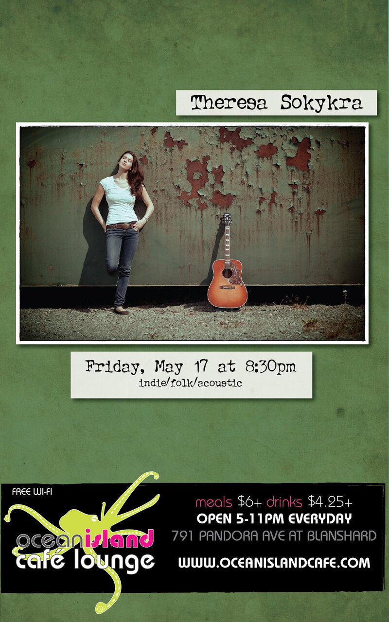 Theresa Sokykra @ Ocean Island Lounge - May 17, 2013