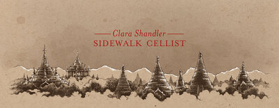 Bridges over Walls: Clara Shandler (Sidewalk Cellist) @ The Our Town Cafe Dec 31 1969 - May 1st @ The Our Town Cafe