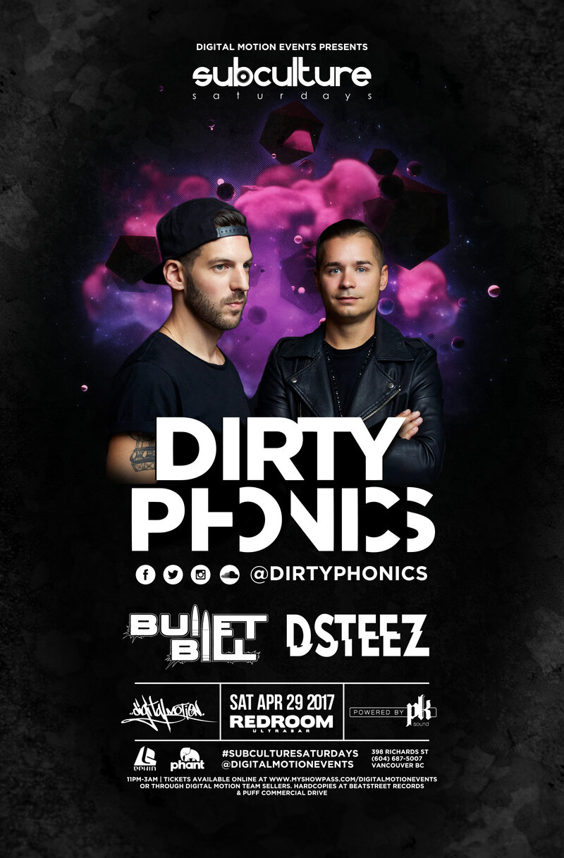 Dirty Phonics @ The Red Room Apr 29 2017 - Jun 23rd @ The Red Room