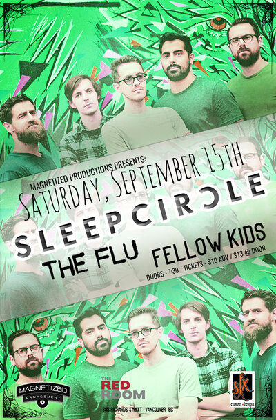 Sleepcircle, The Flu, Fellow Kids @ The Red Room Sep 15 2018 - May 6th @ The Red Room
