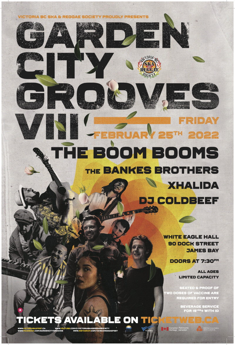 Garden City Grooves VIII Opening Night! w/ The Boom Booms, The Bankes Brothers, Xhalida and DJ Coldbeef - Apr 30th @ White Eagle Polish Hall