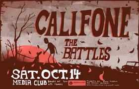 Califone, The Battles @ The Media Club Oct 14 2006 - May 8th @ The Media Club