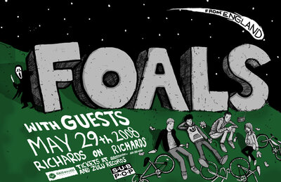 Foals, Maps & Atlases @ Richard's On Richards May 29 2008 - May 7th @ Richard's On Richards