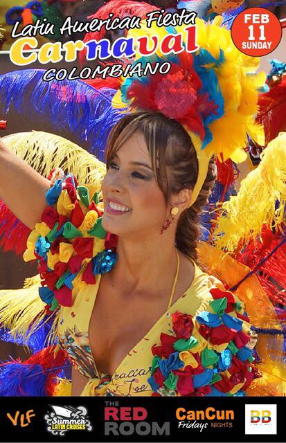 Carnaval Colombiano 2018 Vancouver @ The Red Room Feb 11 2018 - Jun 22nd @ The Red Room