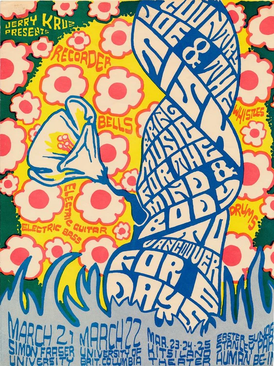 Human Be-In: Country Joe and The Fish, Painted Ship, Fabulous Sensations @ Stanley Park - Mar 21, 1967