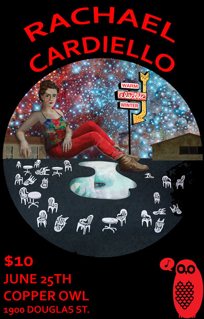 The Copper Owl presents:: Rachael Cardiello and the Electric Winter BAnd @ Copper Owl Jun 25 2013 - Jun 9th @ Copper Owl