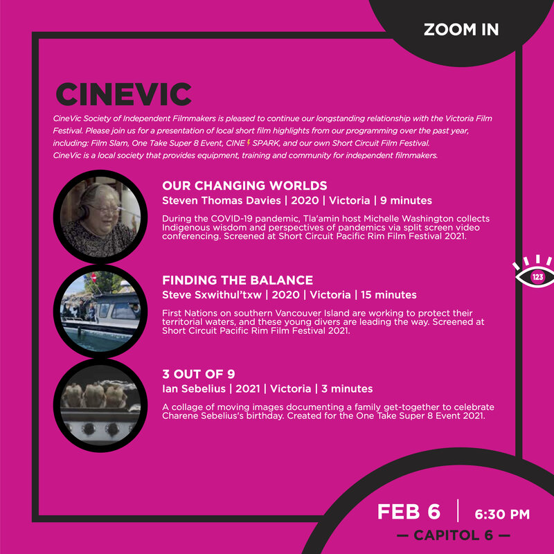 CineVic Screening @ VFF @ Capitol 6 Theatre - Feb 06, 2022