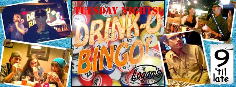 Drink-o Bingo @ Logan's Pub Aug 13 2013 - Jun 10th @ Logan's Pub